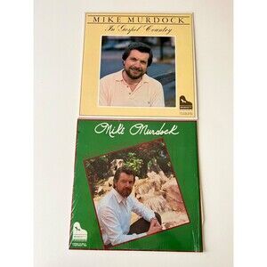 Mike Murdock In Gospel Country / Mercy Rewrote My Life LP Win-Way Shrink VG+